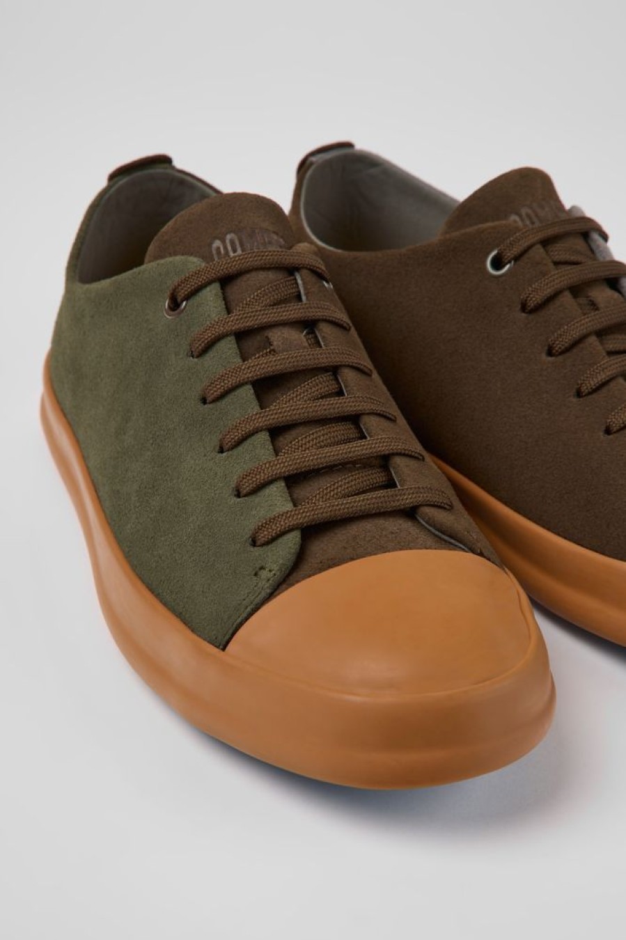 Men CamperLab Casual Shoes | Multicolored Nubuck Shoes For Men