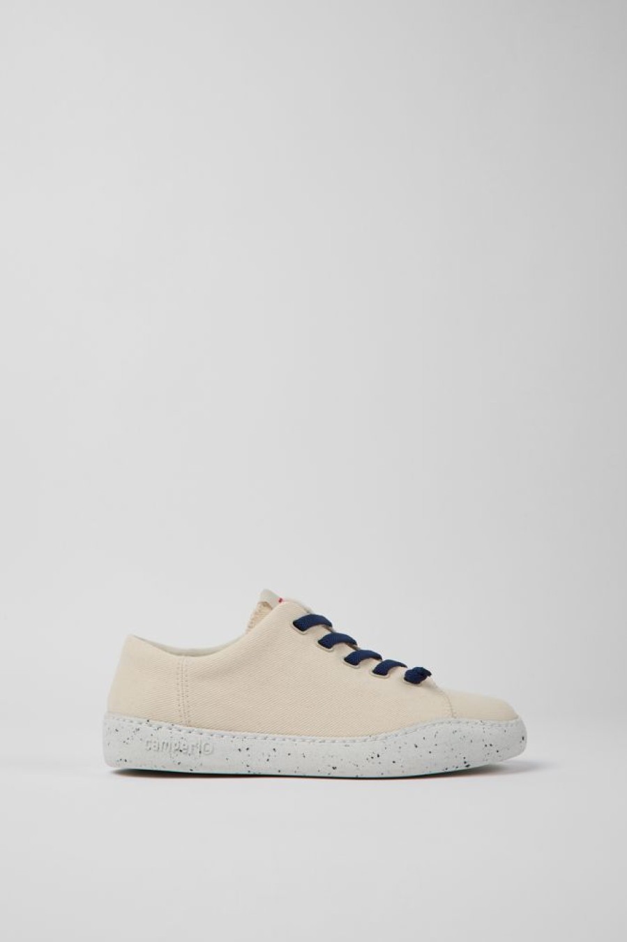 Women CamperLab Sneakers | Beige Textile Sneakers For Women