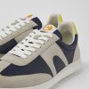 Men CamperLab Sneakers | Blue, Grey, And Yellow Sneakers For Men