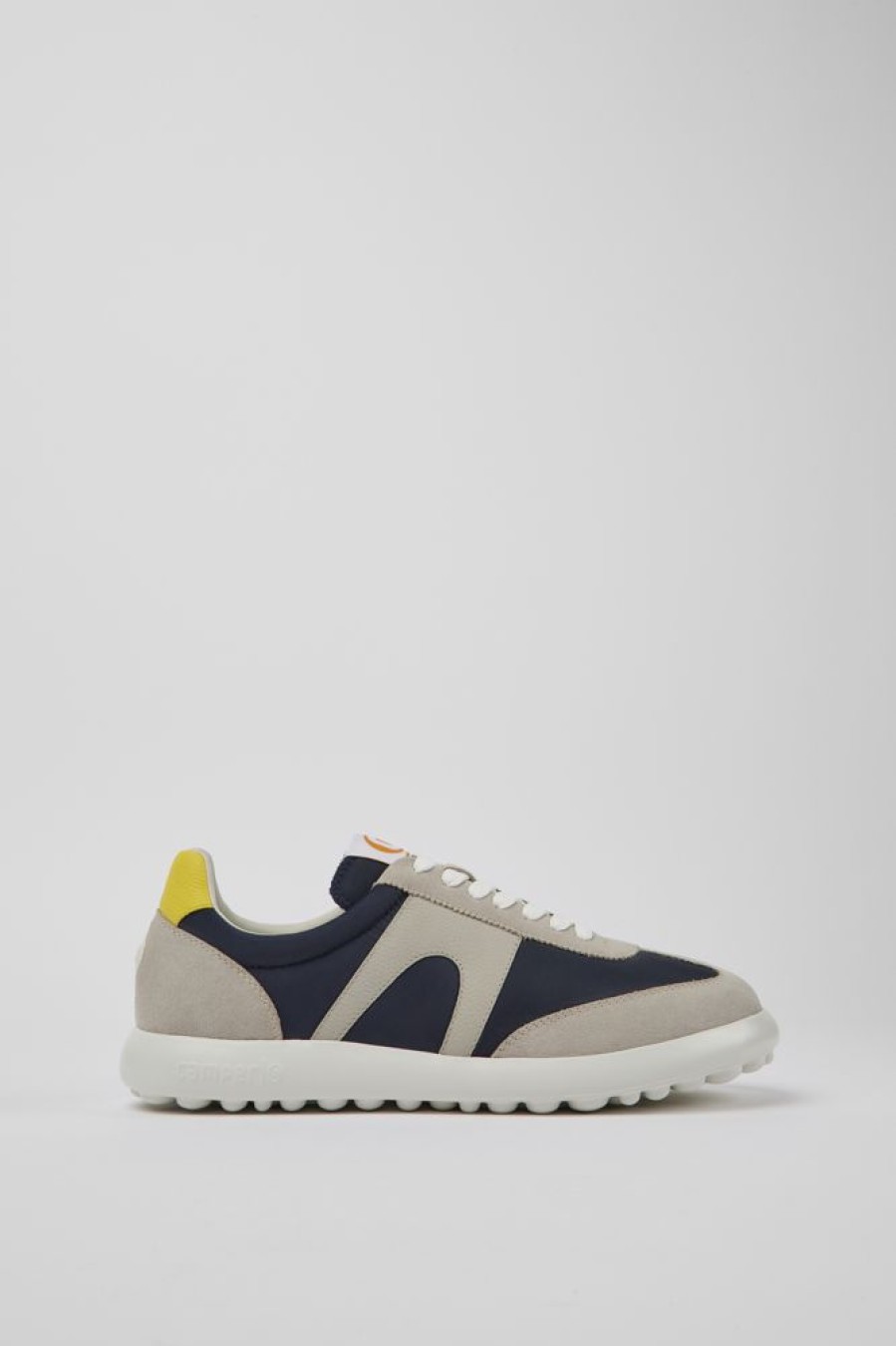 Men CamperLab Sneakers | Blue, Grey, And Yellow Sneakers For Men