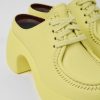 Women CamperLab Formal Shoes | Yellow Leather Mules For Women