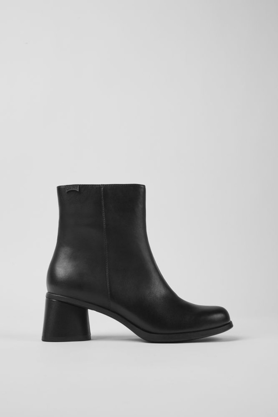 Women CamperLab Ankle Boots | Black Leather Ankle Boots