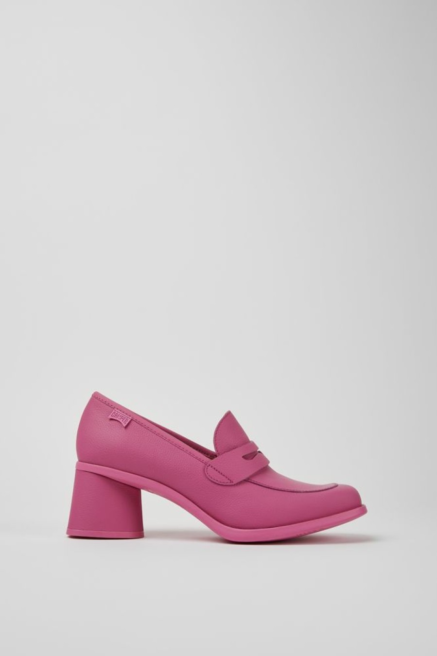 Women CamperLab Formal Shoes | Pink Leather Heels