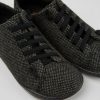 Women CamperLab Casual Shoes | Gray Wool And Viscose Shoes For Women