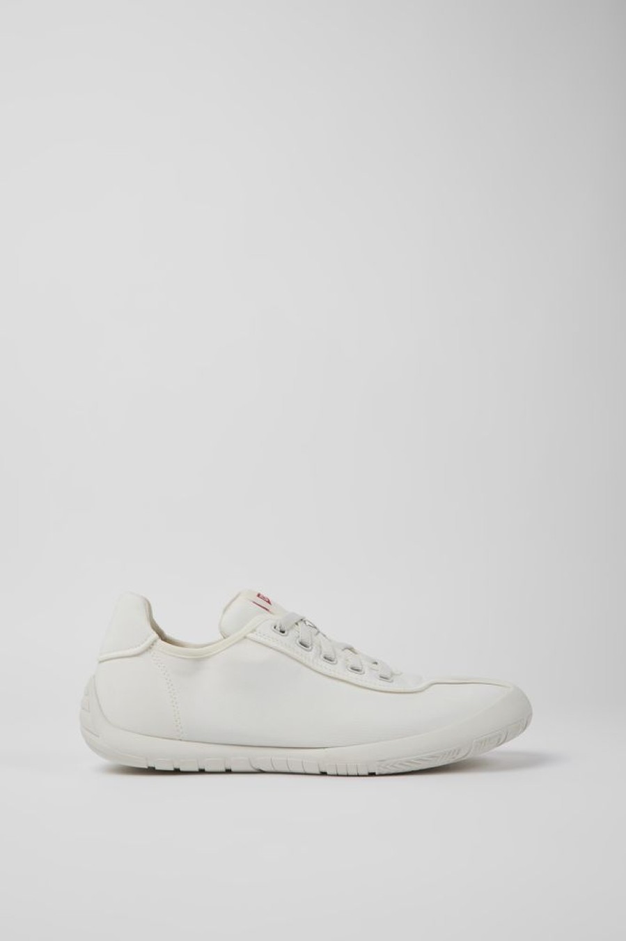 Men CamperLab Sneakers | White Textile Sneakers For Men