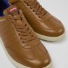 Men CamperLab Sneakers | Brown And Blue Sneakers For Men