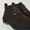 Men CamperLab Ankle Boots | Gray Nubuck Shoes For Men