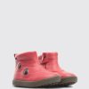 Kids CamperLab Boots | Pink Twins Zip Ankle Boot For Girls