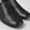 Women CamperLab Formal Shoes | Black Leather Shoes For Women