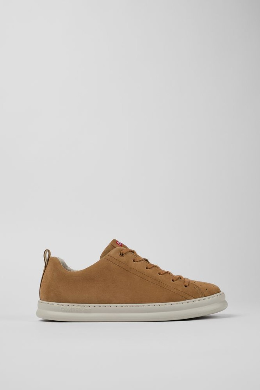 Men CamperLab Sneakers | Brown Nubuck Sneaker For Men