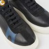 Women CamperLab Sneakers | Black Leather Sneakers For Women