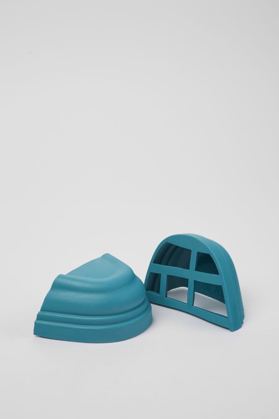 Women CamperLab Junction Toe Caps | Blue Rubber Toe Caps