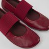 Women CamperLab Formal Shoes | Deep Red Shoe For Women