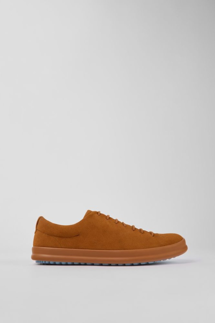 Men CamperLab Casual Shoes | Brown Nubuck Shoes For Men