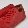 Women CamperLab Casual Shoes | Red Leather Shoes For Women