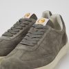 Men CamperLab Sneakers | Grey Nubuck Sneakers For Men