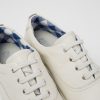 Women CamperLab Sneakers | White Leather Sneakers For Women