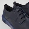 Men CamperLab Casual Shoes | Men'S Navy Shoes With Laces