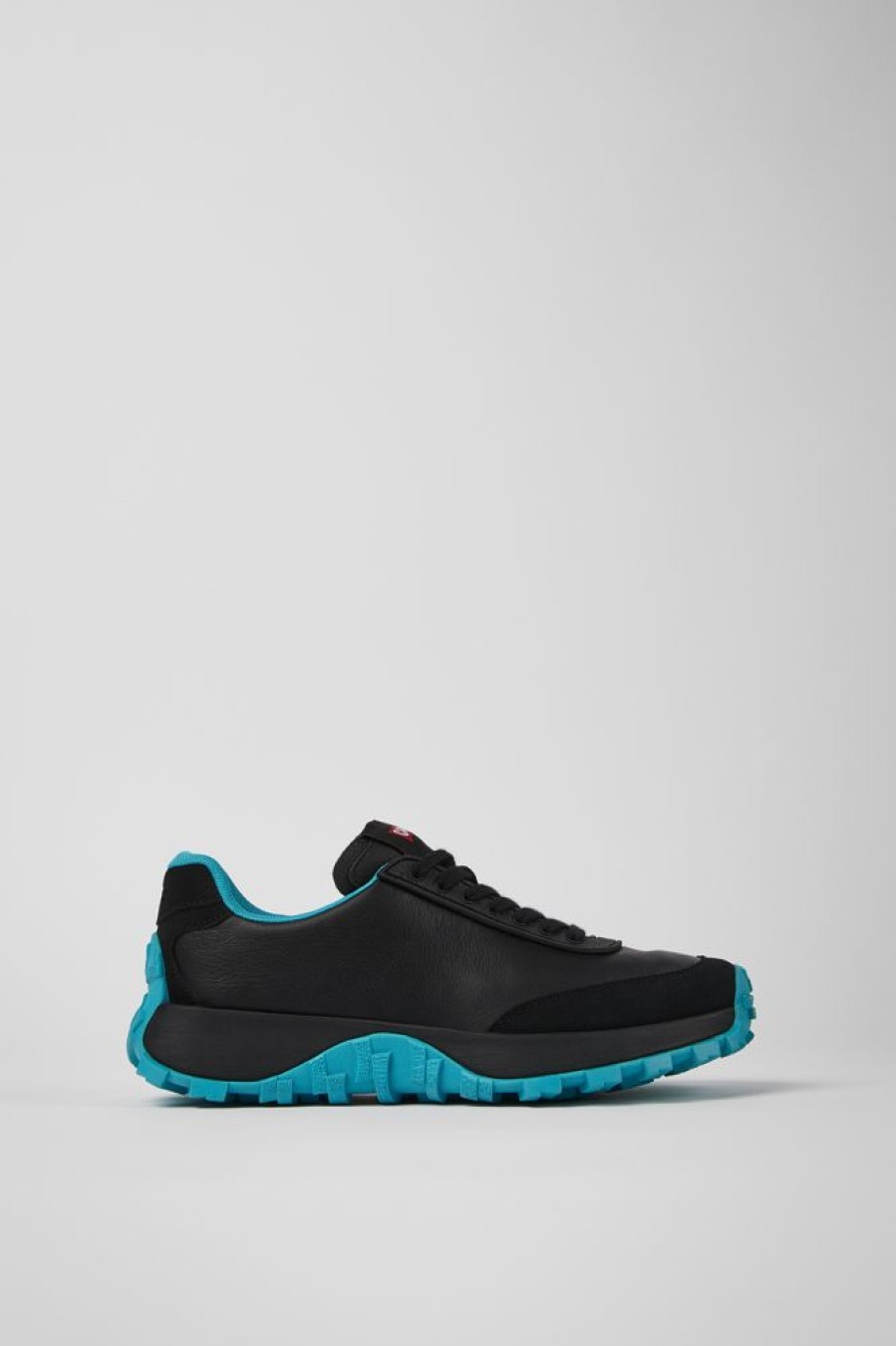 Women CamperLab Sneakers | Black Leather And Nubuck Sneakers For Women