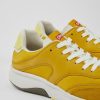 Women CamperLab Sneakers | Yellow Textile And Leather Sneakers For Women