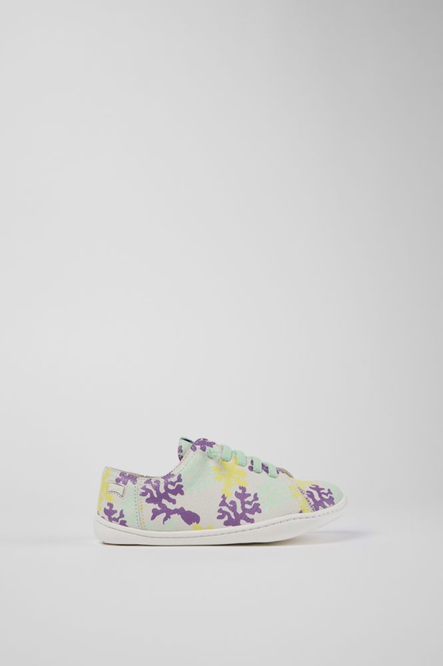 Kids CamperLab Sneakers | Multicolored Leather Slip-On