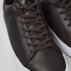 Men CamperLab Sneakers | Brown Leather Sneakers For Men