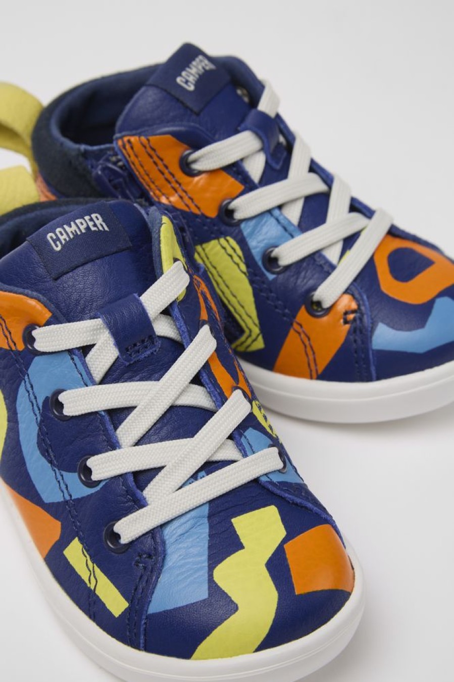 Kids CamperLab Sneakers | Multi-Colored Leather Sneakers