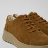 Women CamperLab Sneakers | Brown Nubuck Sneakers For Women