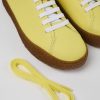 Women CamperLab Sneakers | Yellow Leather Sneaker For Women