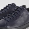 Men CamperLab Casual Shoes | Casual Blue Lace Up Shoe For Men