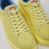 Women CamperLab Sneakers | Yellow Leather Sneakers For Women