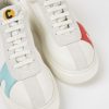 Women CamperLab Sneakers | White Suede And Leather Sneakers