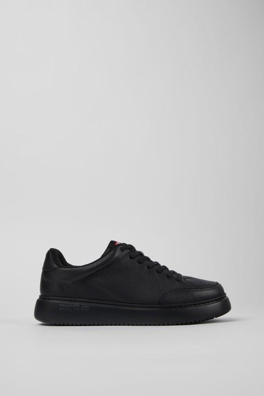 Men CamperLab Casual Shoes | Black Leather Sneakers For Men