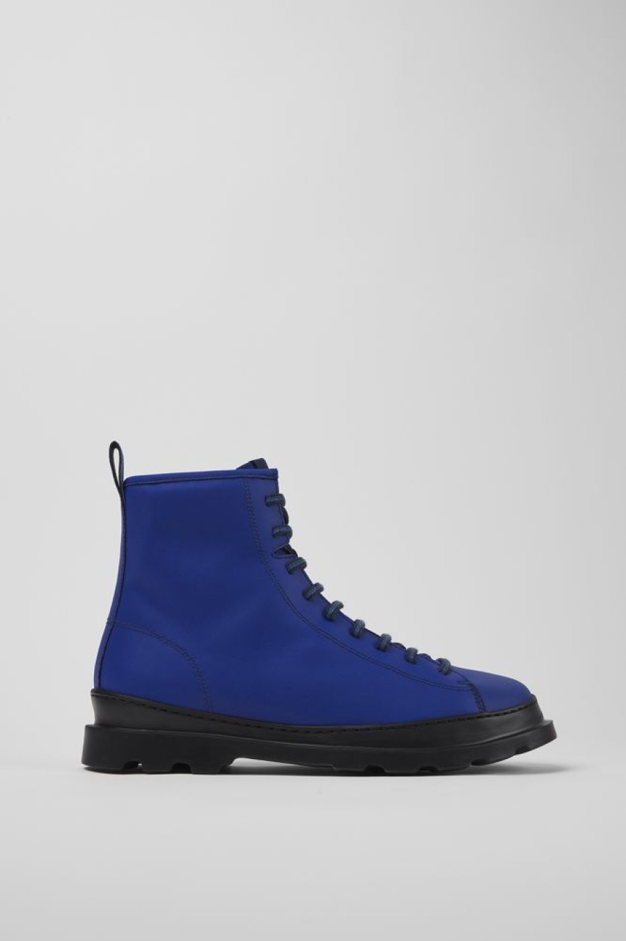 Men CamperLab Ankle Boots | Blue Boot For Men With Mirum® Uppers