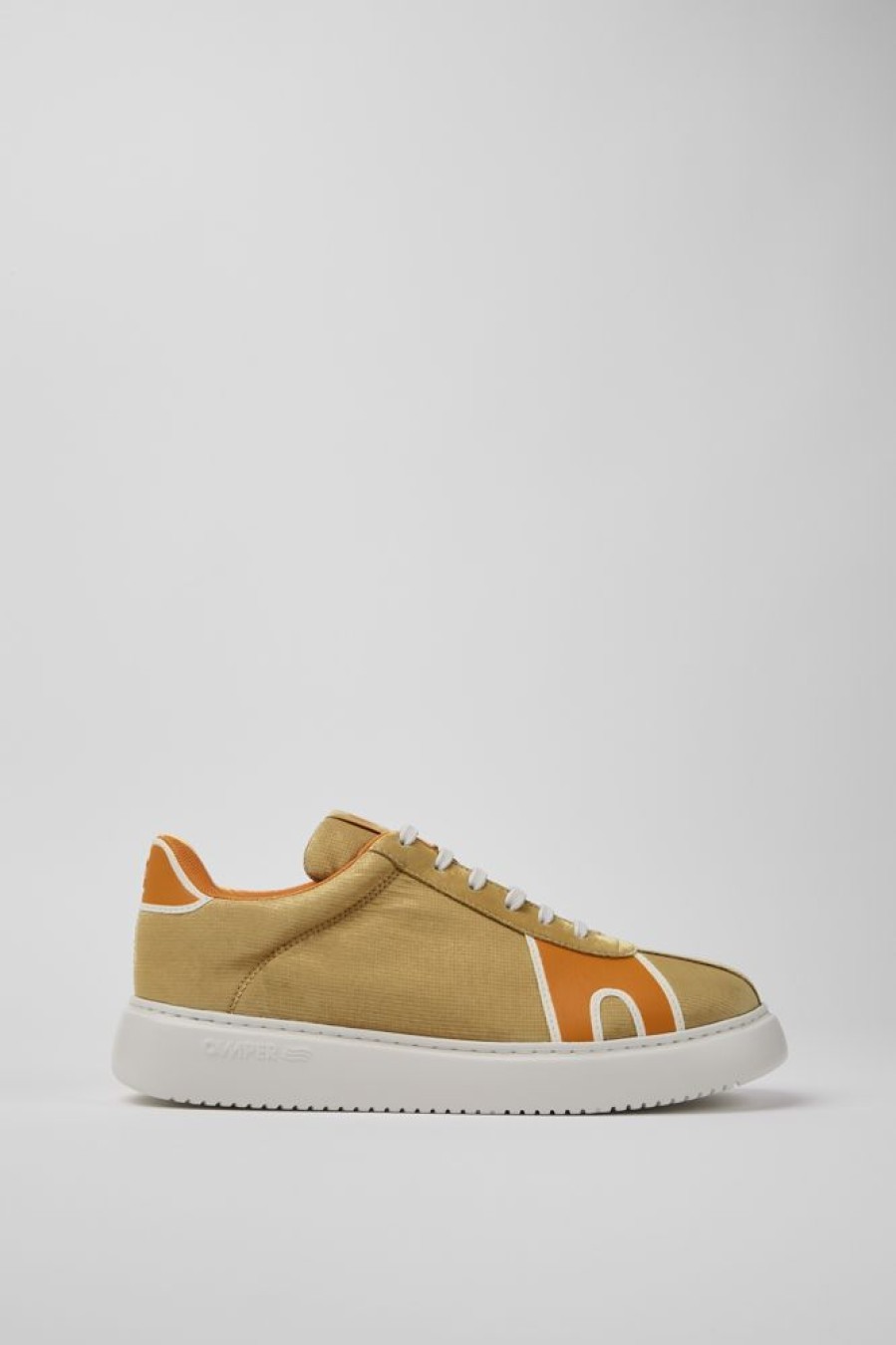 Men CamperLab Sneakers | Brown, Orange, And Beige Sneakers For Men