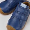 Kids CamperLab Sneakers | Blue Leather Sneakers For Kids