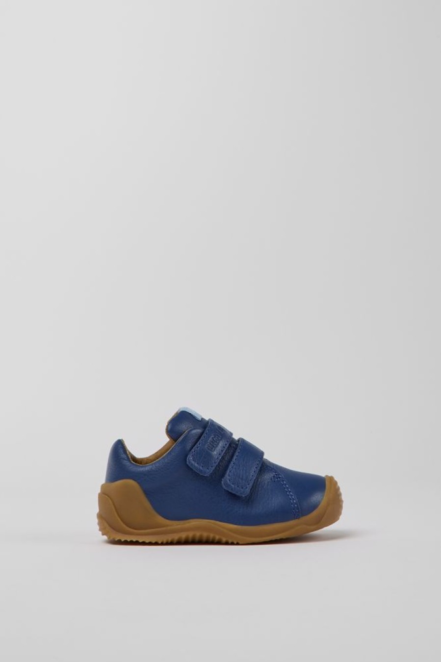 Kids CamperLab Sneakers | Blue Leather Sneakers For Kids