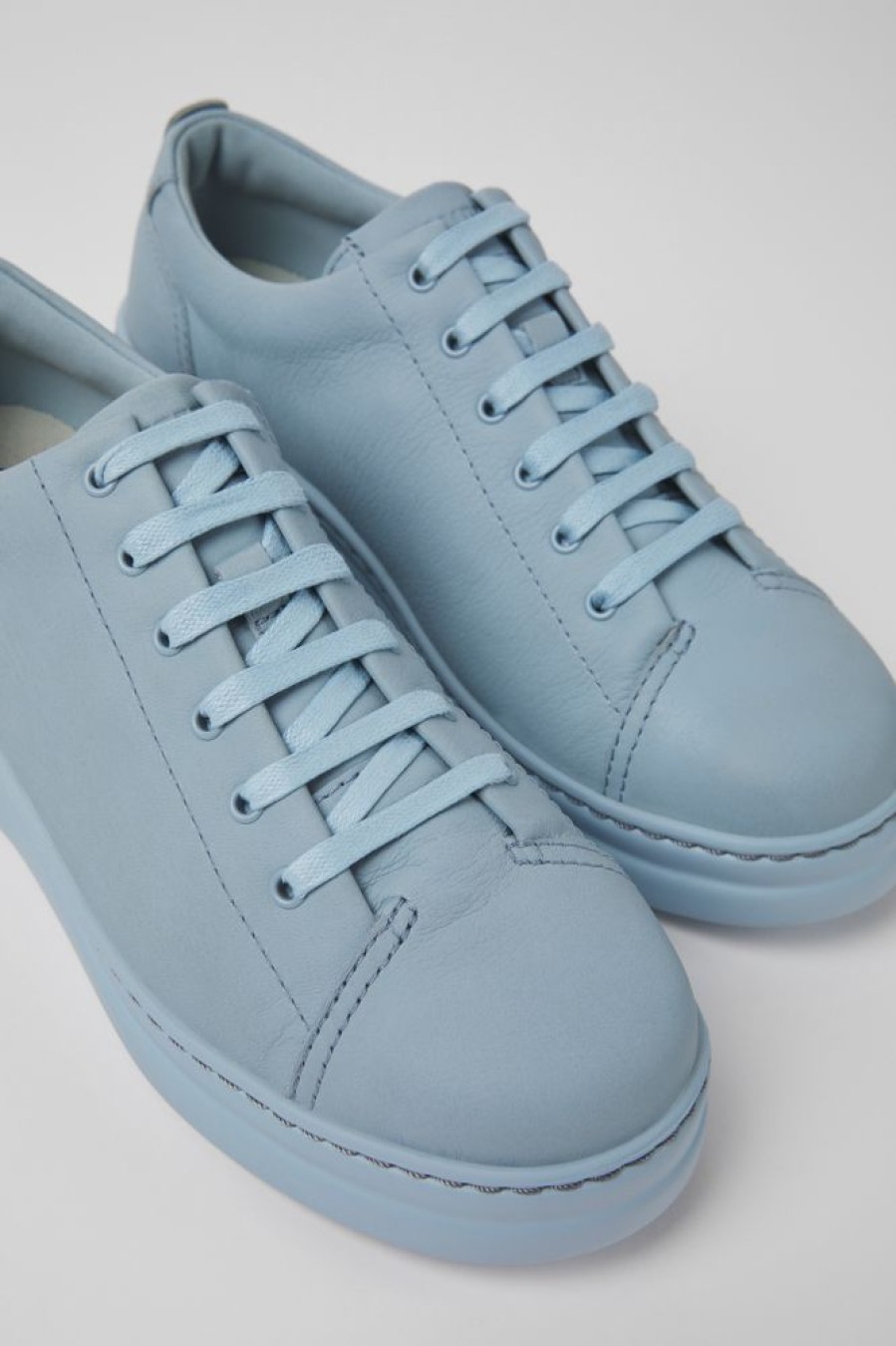 Women CamperLab Sneakers | Blue Leather Sneakers For Women