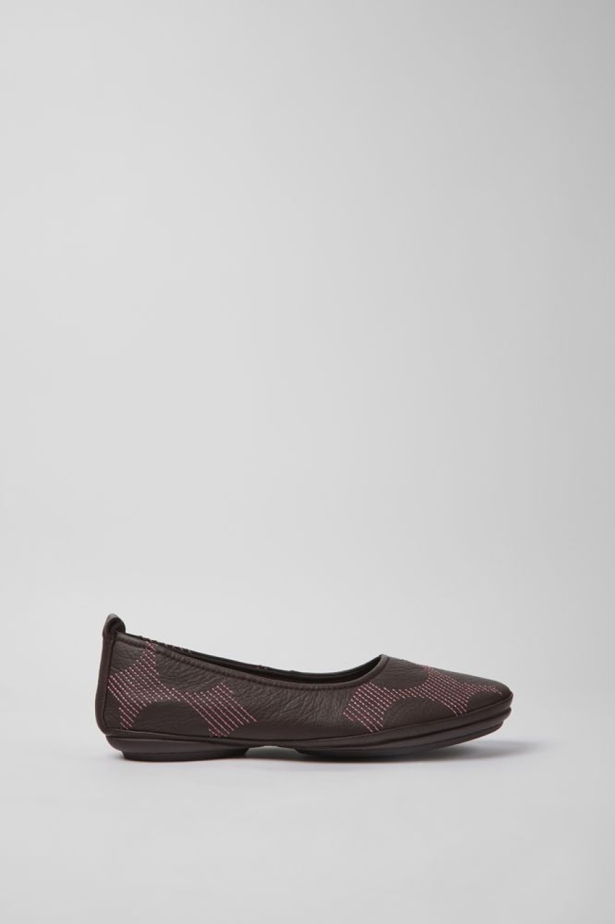 Women CamperLab Ballerinas | Multicolored Leather Ballerinas For Women