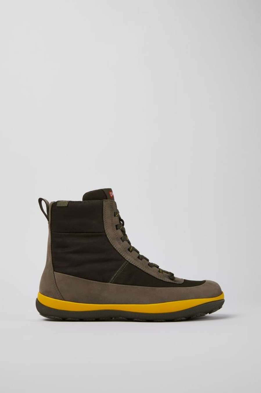 Men CamperLab Casual Shoes | Green Boots For Men