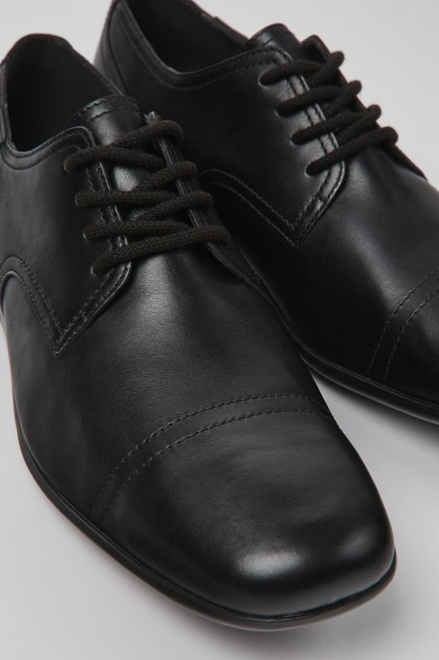 Men CamperLab Formal Shoes | Black Formal Shoes For Men