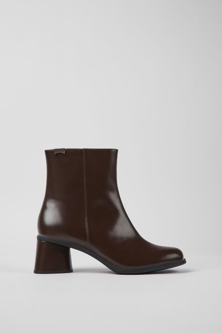 Women CamperLab Ankle Boots | Brown Leather Ankle Boots