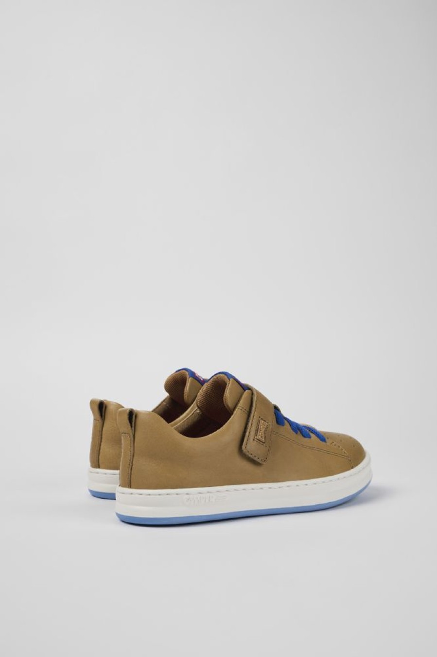 Kids CamperLab Sneakers | Brown Leather Sneaker