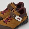 Kids CamperLab Sneakers | Brown Textile And Nubuck Sneakers