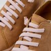 Women CamperLab Casual Shoes | Brown Leather Shoes For Women