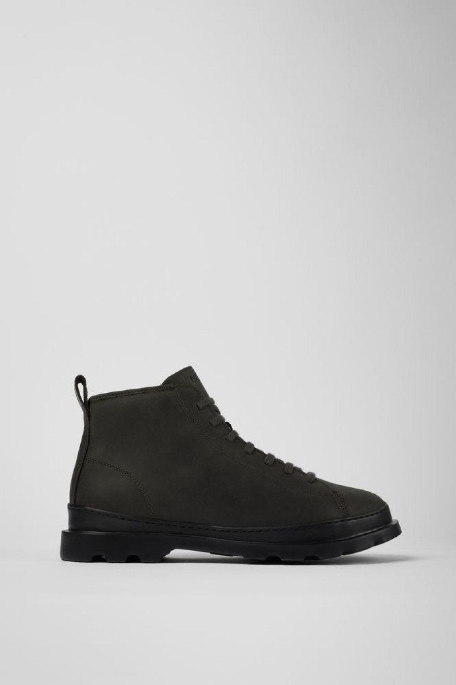 Men CamperLab Ankle Boots | Gray Ankle Boot For Men