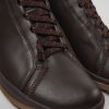 Men CamperLab Casual Shoes | Brown Leather Ankle Boots For Men