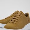 Women CamperLab Sneakers | Brown Leather Sneakers For Women