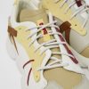 Men CamperLab Sneakers | Multicolored Leather And Textile Sneakers For Men