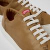 Women CamperLab Sneakers | Brown Leather Sneaker For Women